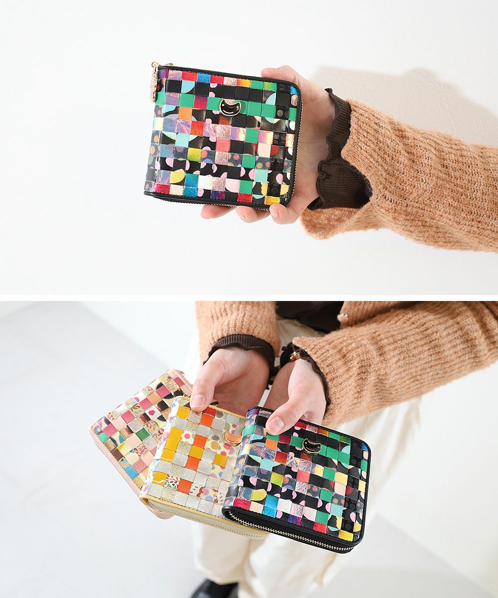 tsumori chisato CARRY エポネコメッシュ 二つ折り財布 | TOZAI NANBOKUYA