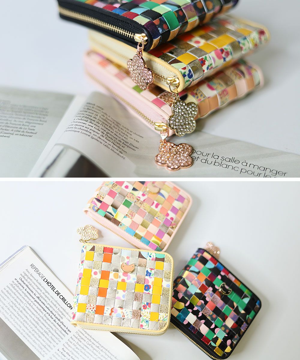 tsumori chisato CARRY エポネコメッシュ 二つ折り財布 | TOZAI NANBOKUYA