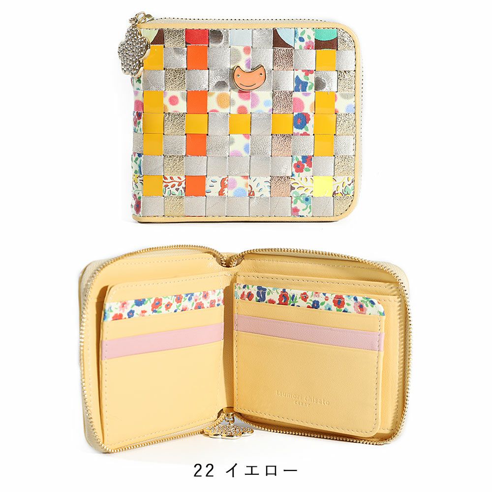 お財布 tsumori chisato CARRY エポネコメッシュ 二つ折り財布 | TOZAI NANBOKUYA