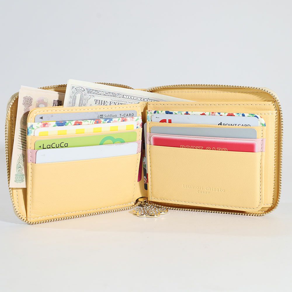 tsumori chisato CARRY エポネコメッシュ 二つ折り財布 | TOZAI NANBOKUYA