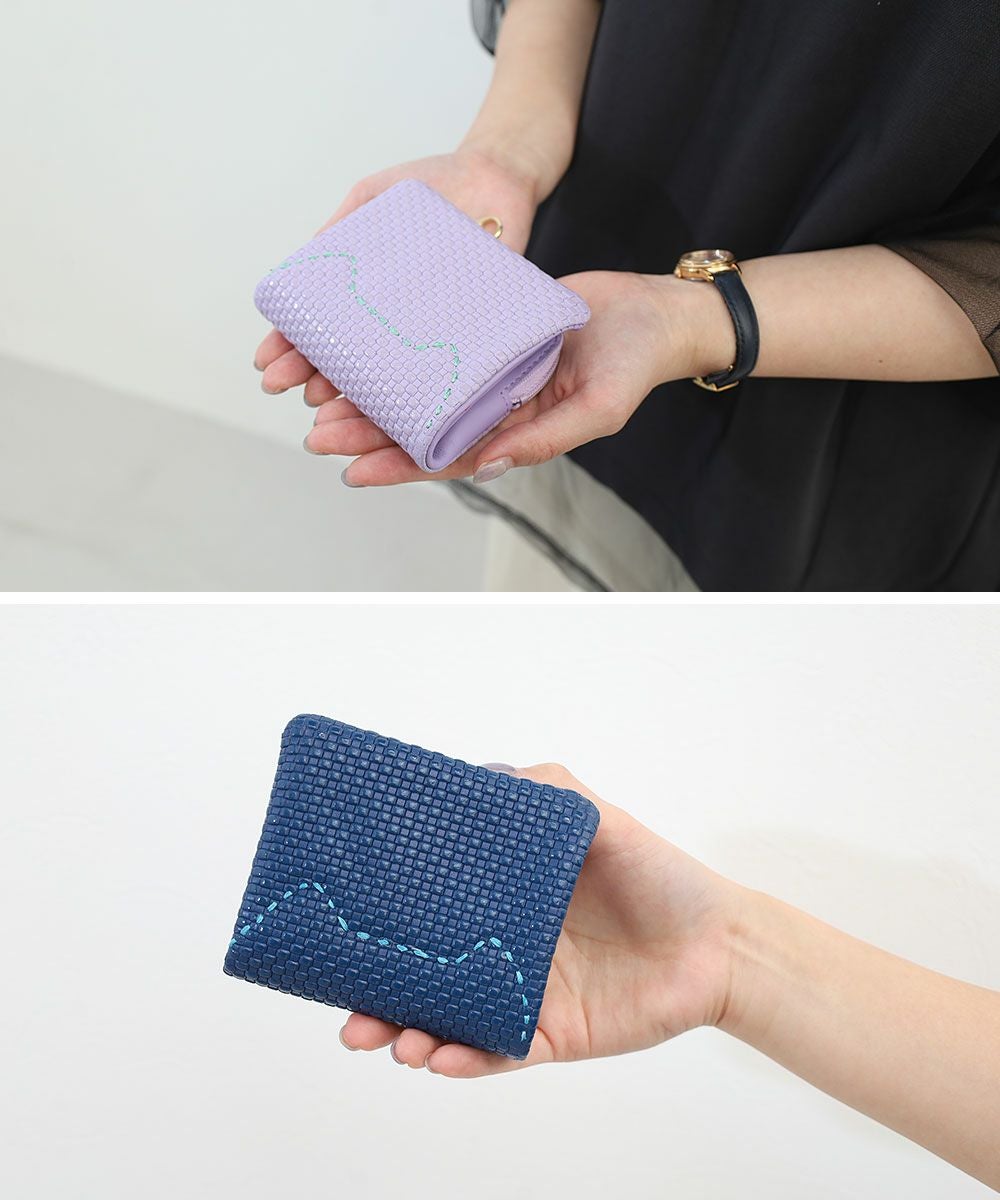 tsumori chisato CARRY エポネコメッシュ 二つ折り財布 | TOZAI NANBOKUYA