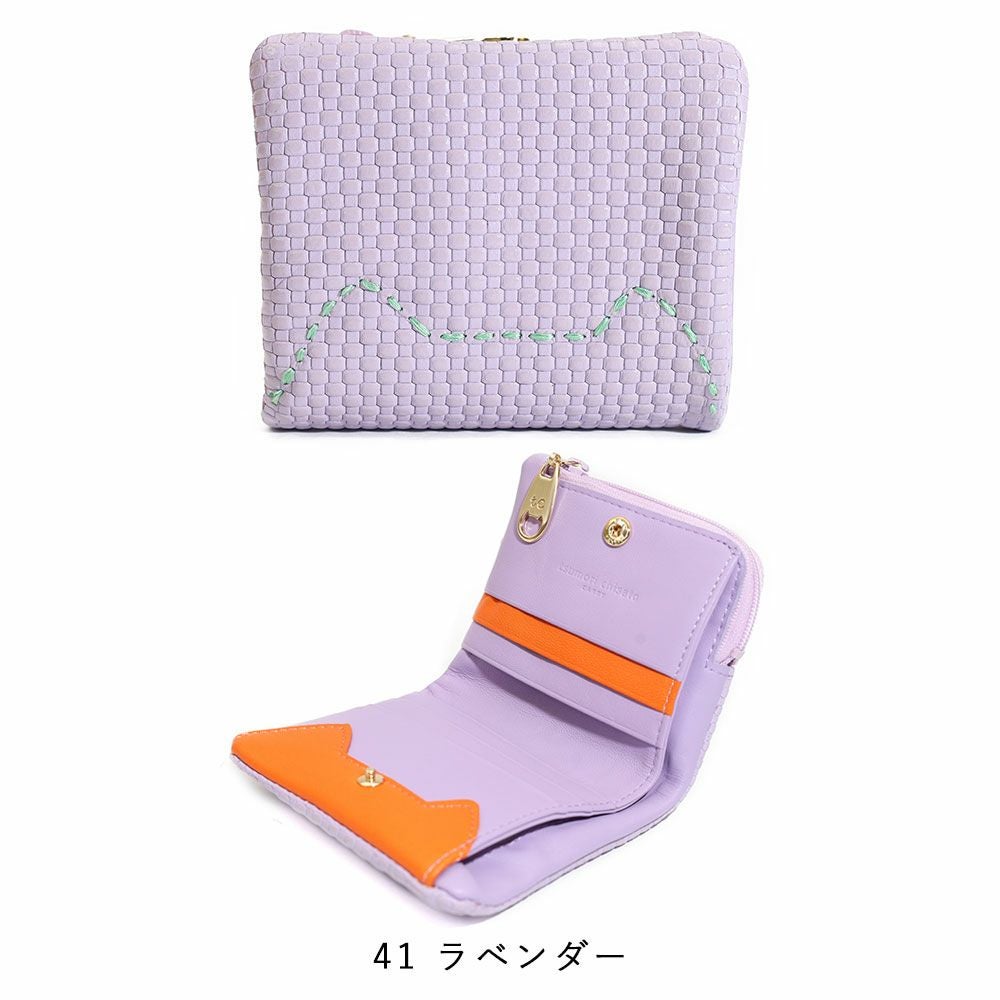 tsumori chisato CARRY エポネコメッシュ 二つ折り財布 | TOZAI NANBOKUYA