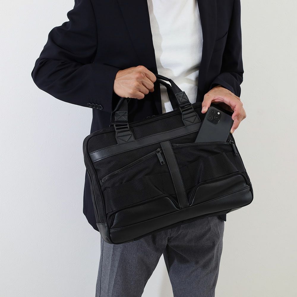 BRIEFING BLK SMART COMP BLACKLINE | TOZAI NANBOKUYA