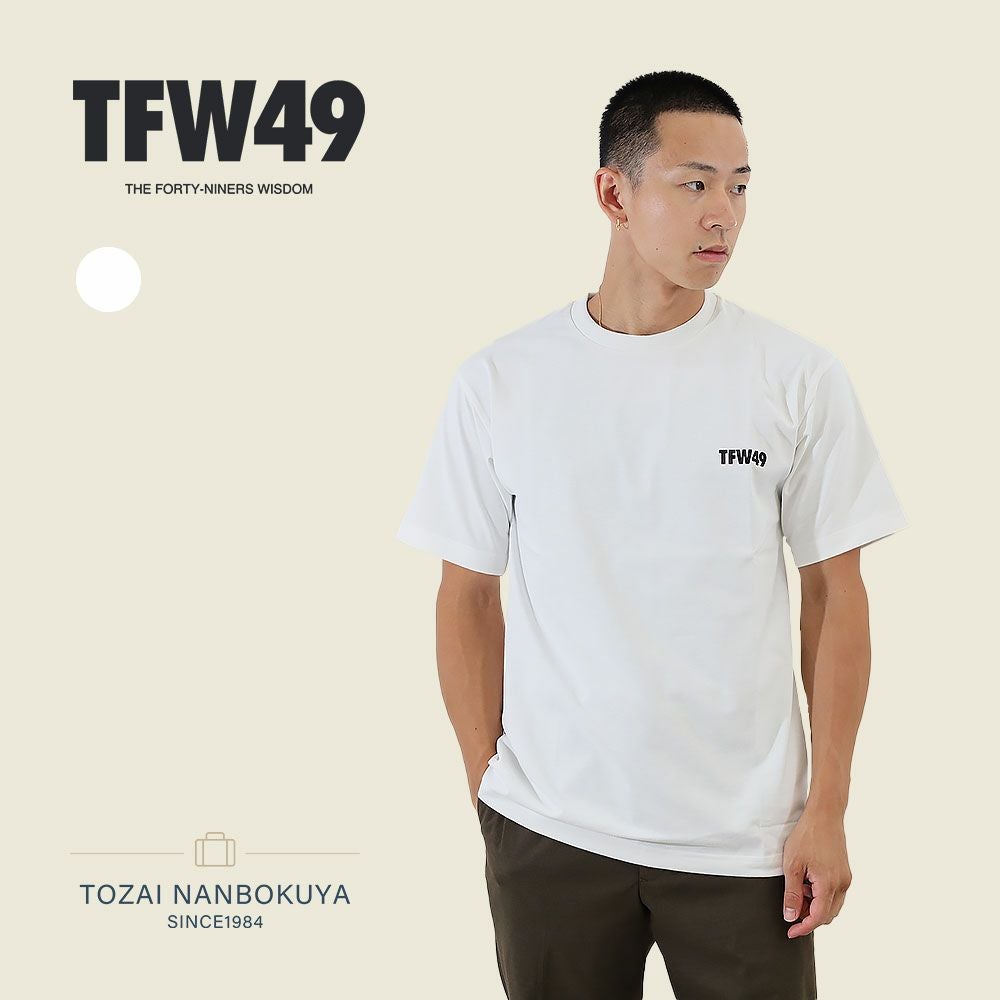 TFW49 シャツ　オフホワイト TFW49 ゴルフウェア TFW49 REGULAR TSHIRT | TOZAI NANBOKUYA