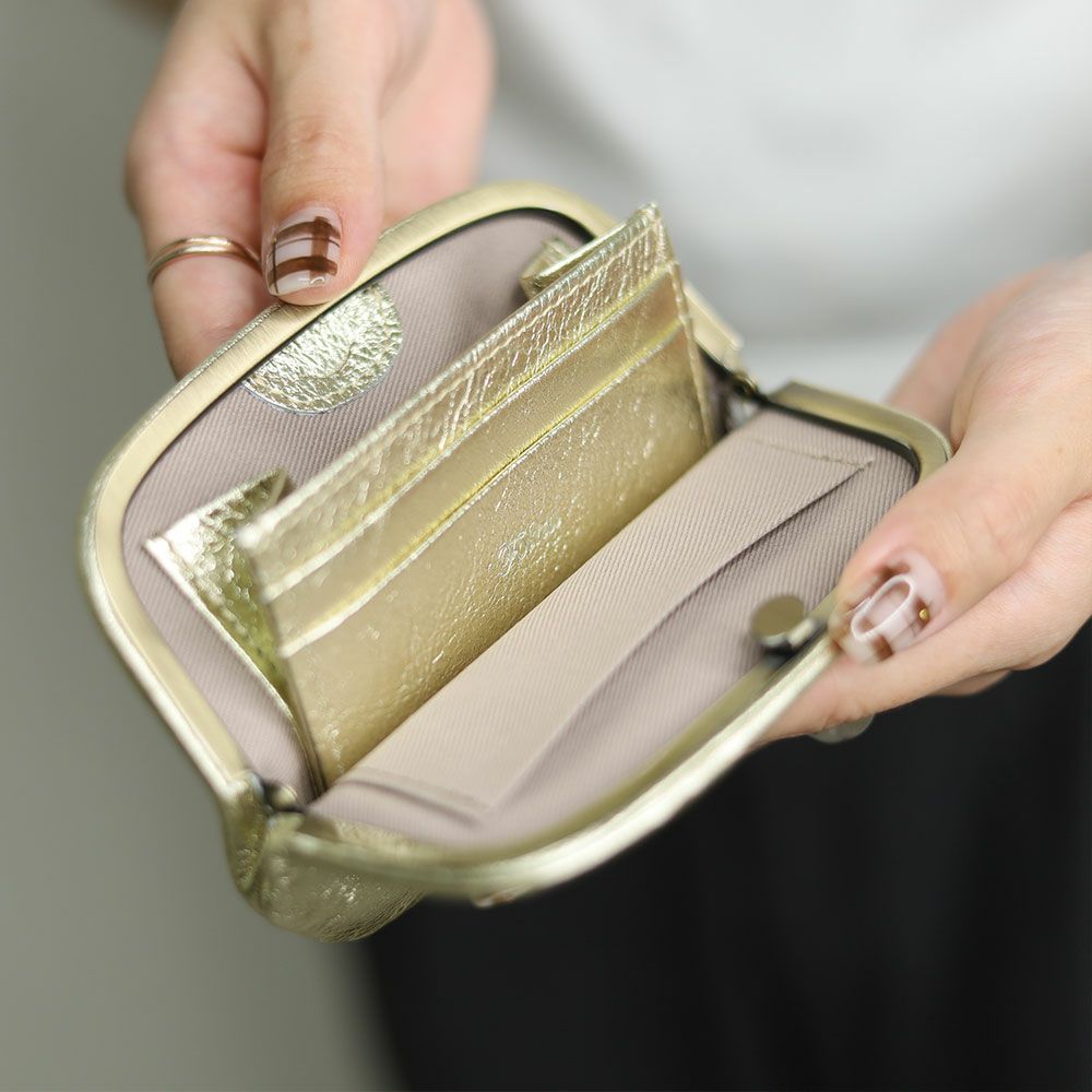 FOLNA フォルナ 天溝がま口 ミニ財布 がま口財布 2993865 k-sale