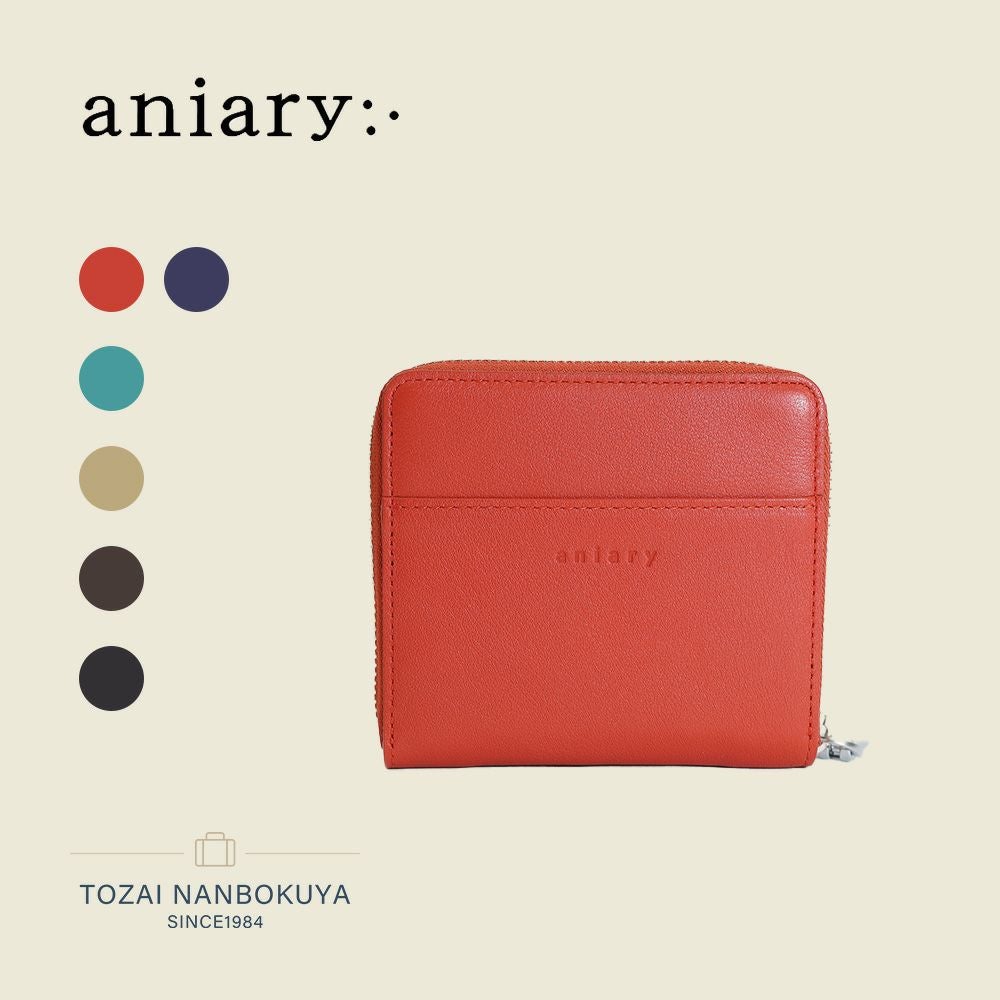 aniary ラウンドH ミニ財布 | TOZAI NANBOKUYA