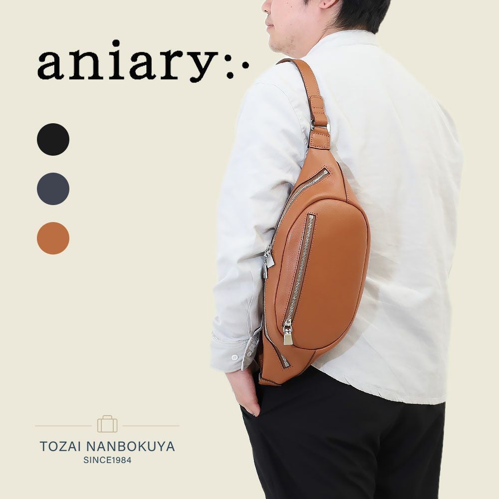 ☆ TORRES ☆【aniary】ボディバッグ 2Way 男女兼用 aniary（アニアリ） 最大51%☆5/3限定 正規取扱店 ボディバッグ メンズ