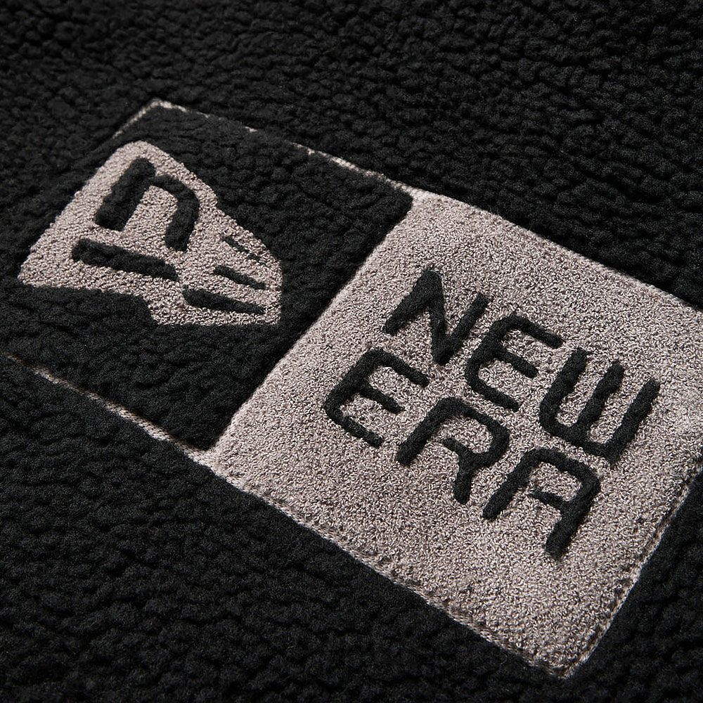NEW ERA ボアブルゾン ブラック FW25 オーバーサイズド | TOZAI NANBOKUYA
