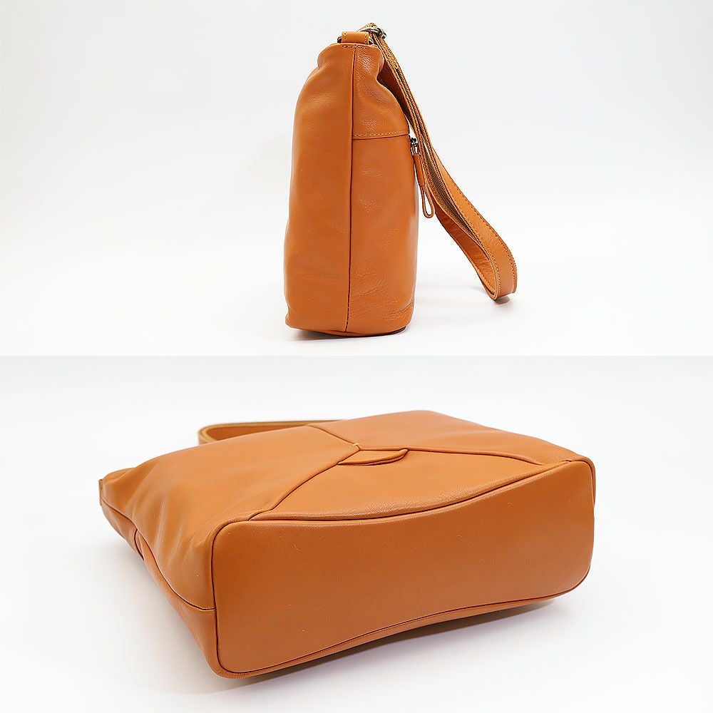 【オレンジ】【TOV】タックワークショルダーバッグ qualite｜【TOV】タックワークショルダーバッグ | Rakuten Fashion