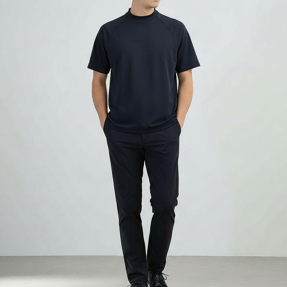 BRIEFING GOLF メンズ ハイネックTシャツ 半袖 brg261m19 | TOZAI