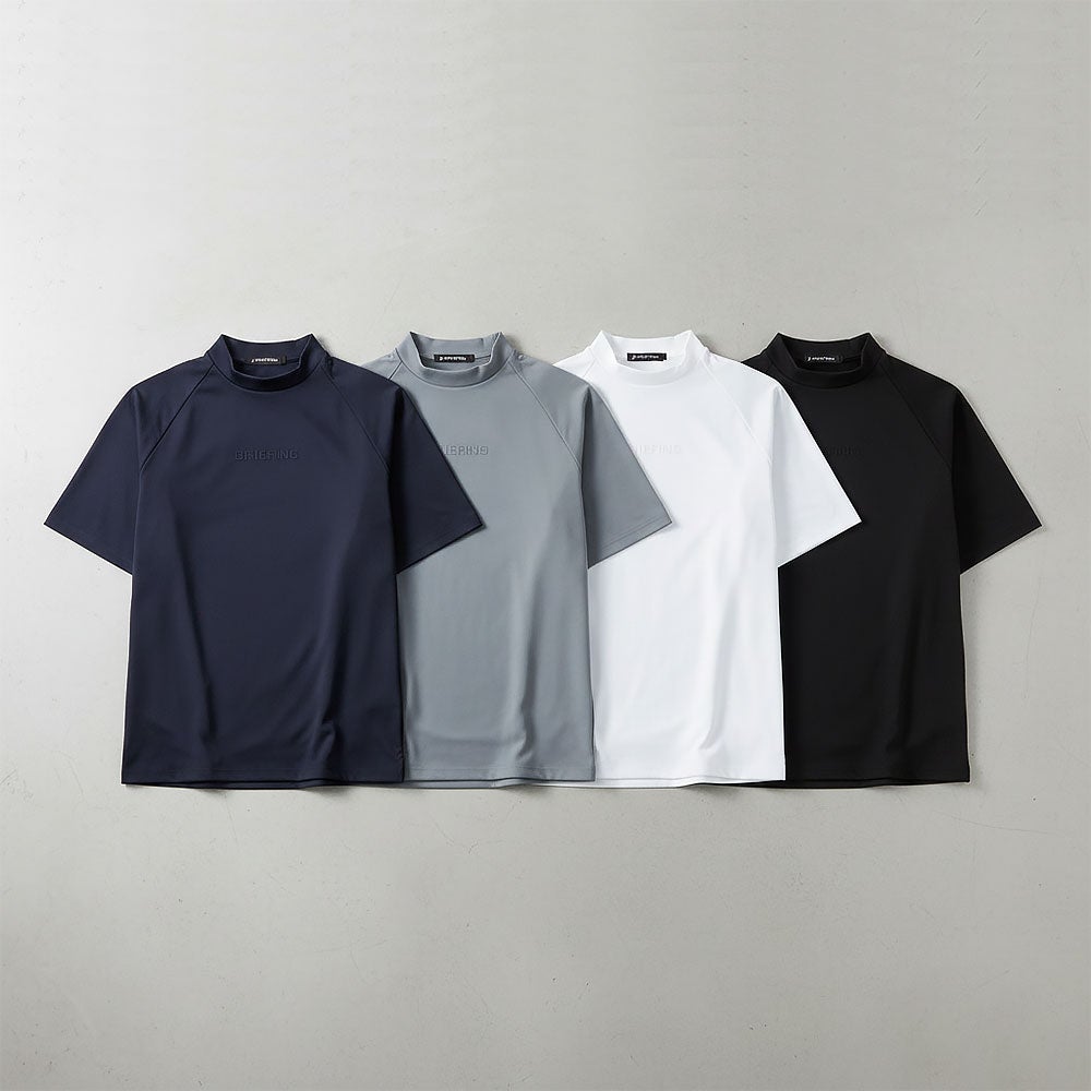 BRIEFING GOLF メンズ ハイネックTシャツ 半袖 brg261m19 | TOZAI