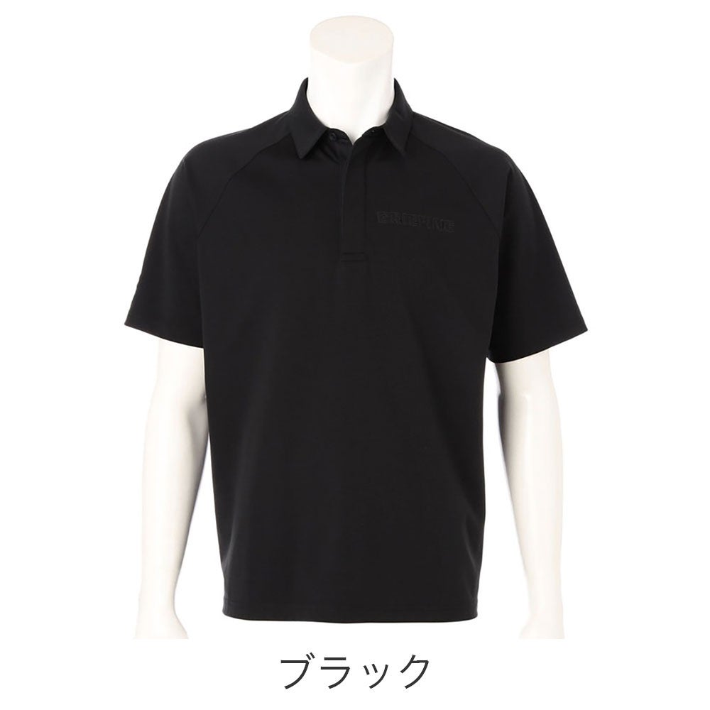 BRIEFING GOLF URBAN ATHLETE MEN'S STITCHED 3D LOGO SHIRT