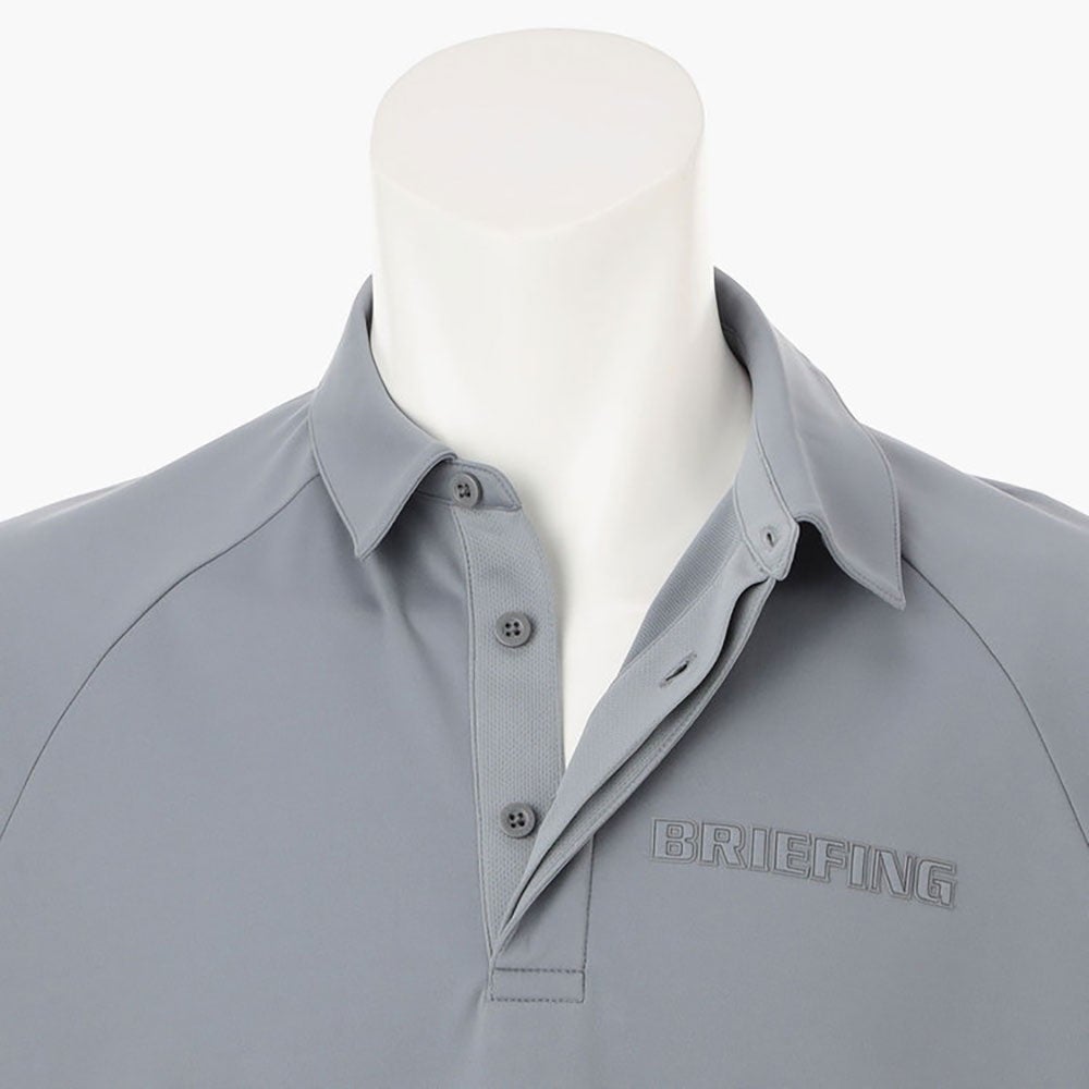 BRIEFING GOLF URBAN ATHLETE MEN'S STITCHED 3D LOGO SHIRT