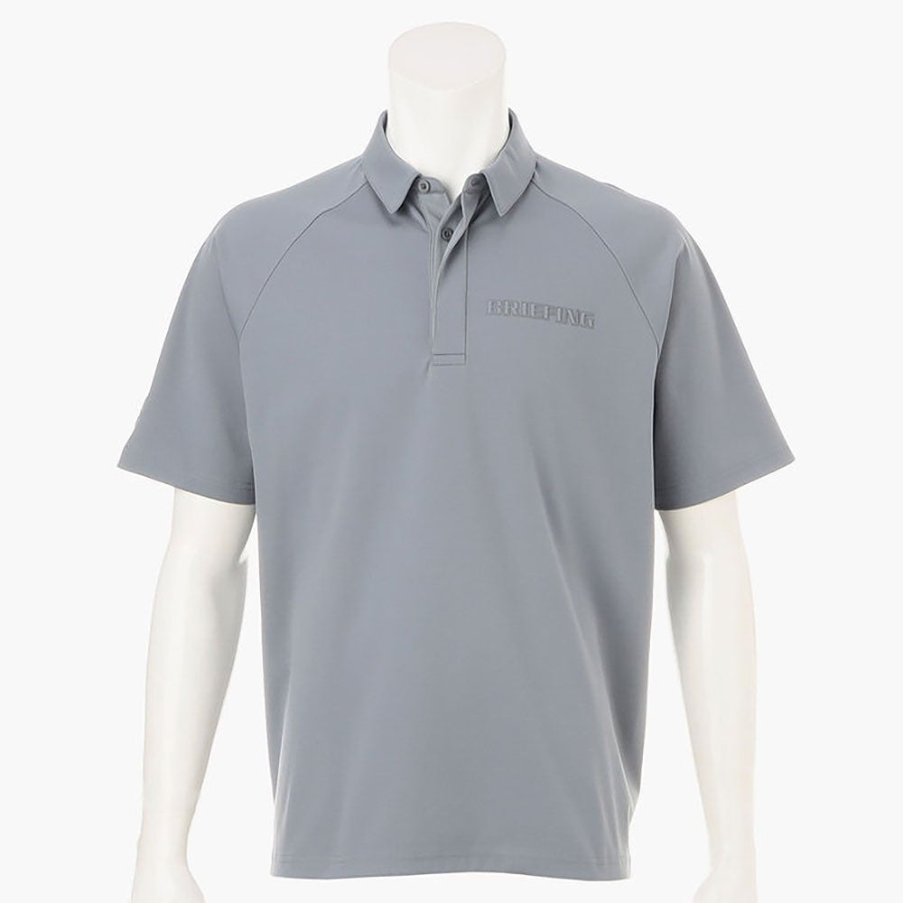 BRIEFING GOLF URBAN ATHLETE MEN'S STITCHED 3D LOGO SHIRT