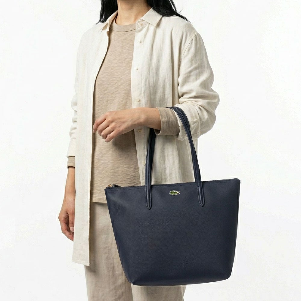 LACOSTE L.12.12 コンセプト プチピケ スモール トートバッグ | TOZAI