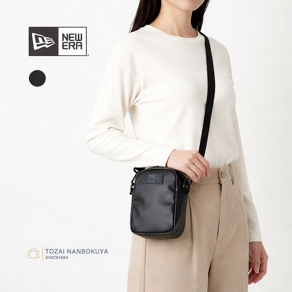 NEW ERA Shoulder pouch シンセティックレザー ショルダーポーチ 1.7L