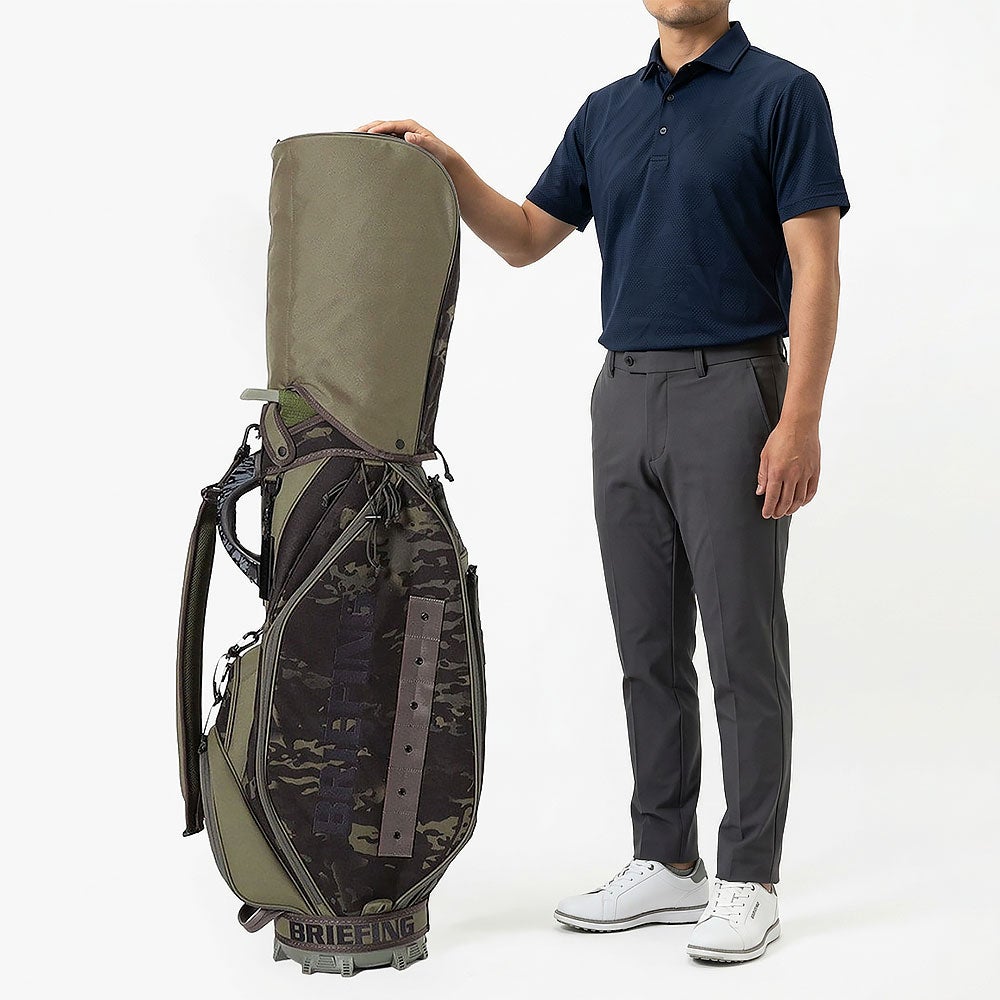 BRIEFING GOLF CR-5 #04 CAMO COMBI カート式キャディバッグ | TOZAI