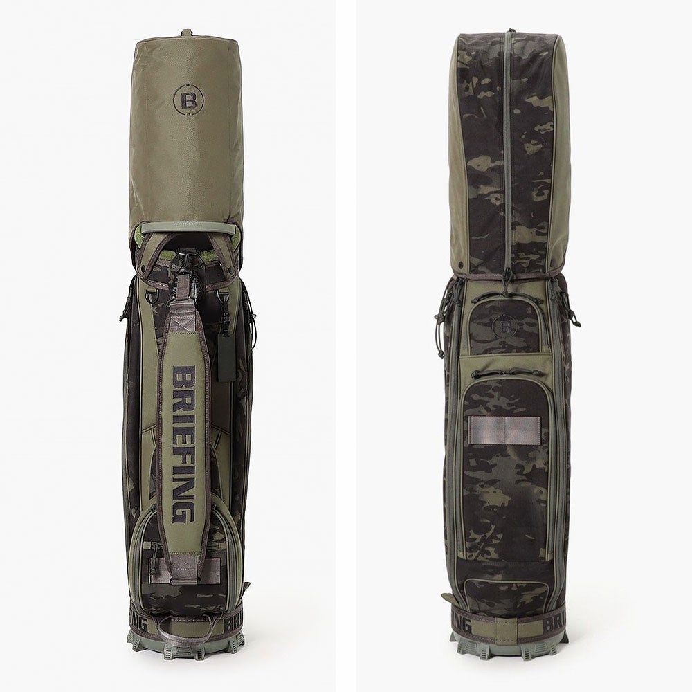 BRIEFING GOLF CR-5 #04 CAMO COMBI カート式キャディバッグ | TOZAI