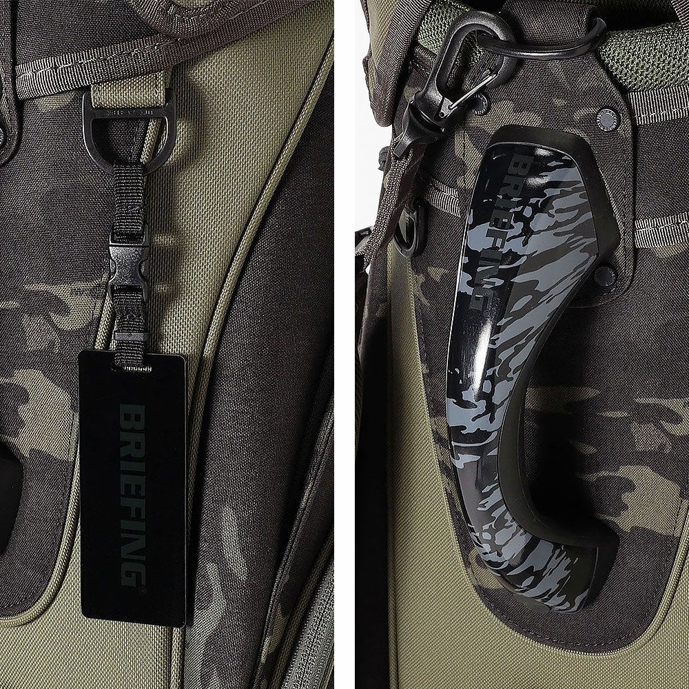 BRIEFING GOLF CR-5 #04 CAMO COMBI カート式キャディバッグ | TOZAI