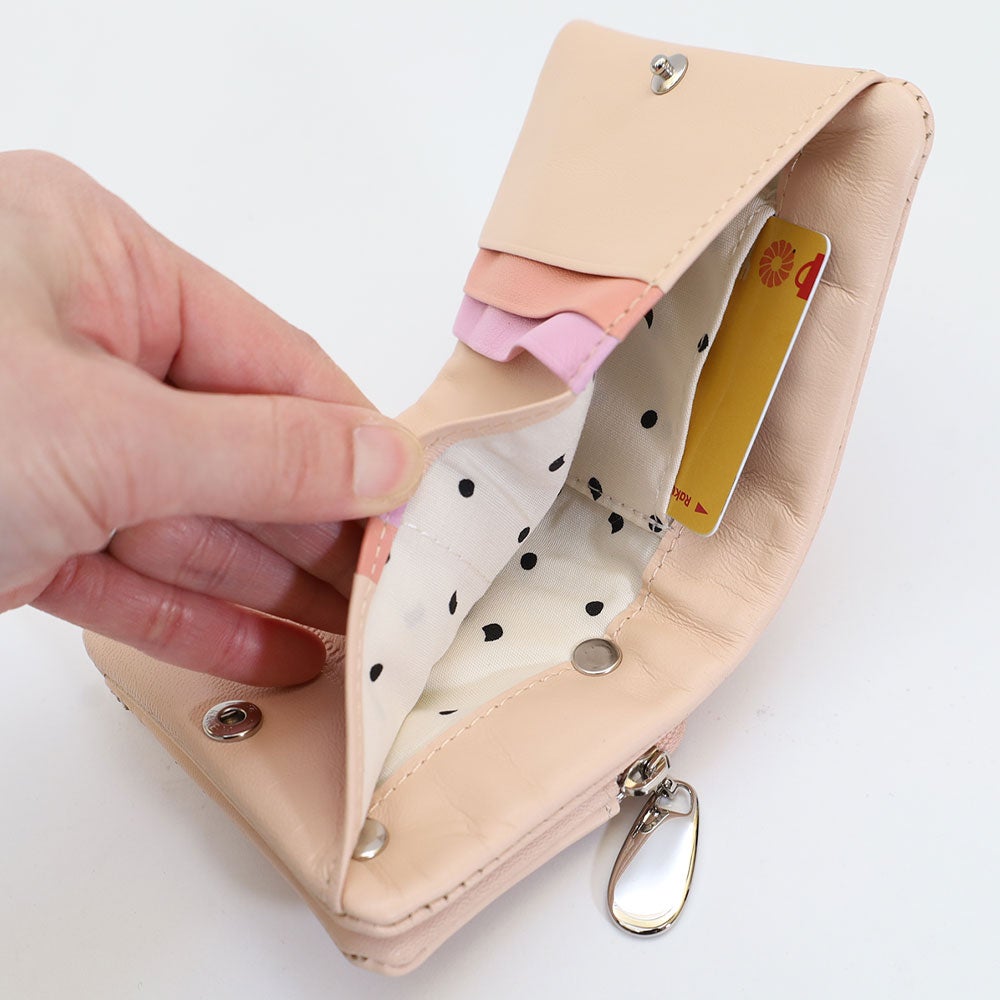 tsumori chisato CARRY キラキラ石 二つ折り財布 | TOZAI NANBOKUYA