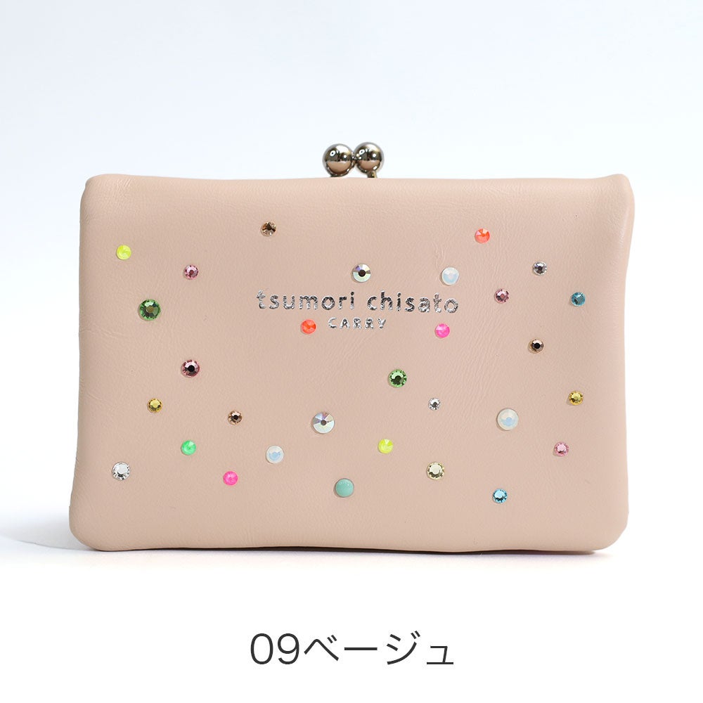 きらきら星☆　がま口お財布 キラメッシュ 2つ折り財布 がま口 ミニ財布 / tsumori chisato CARRY