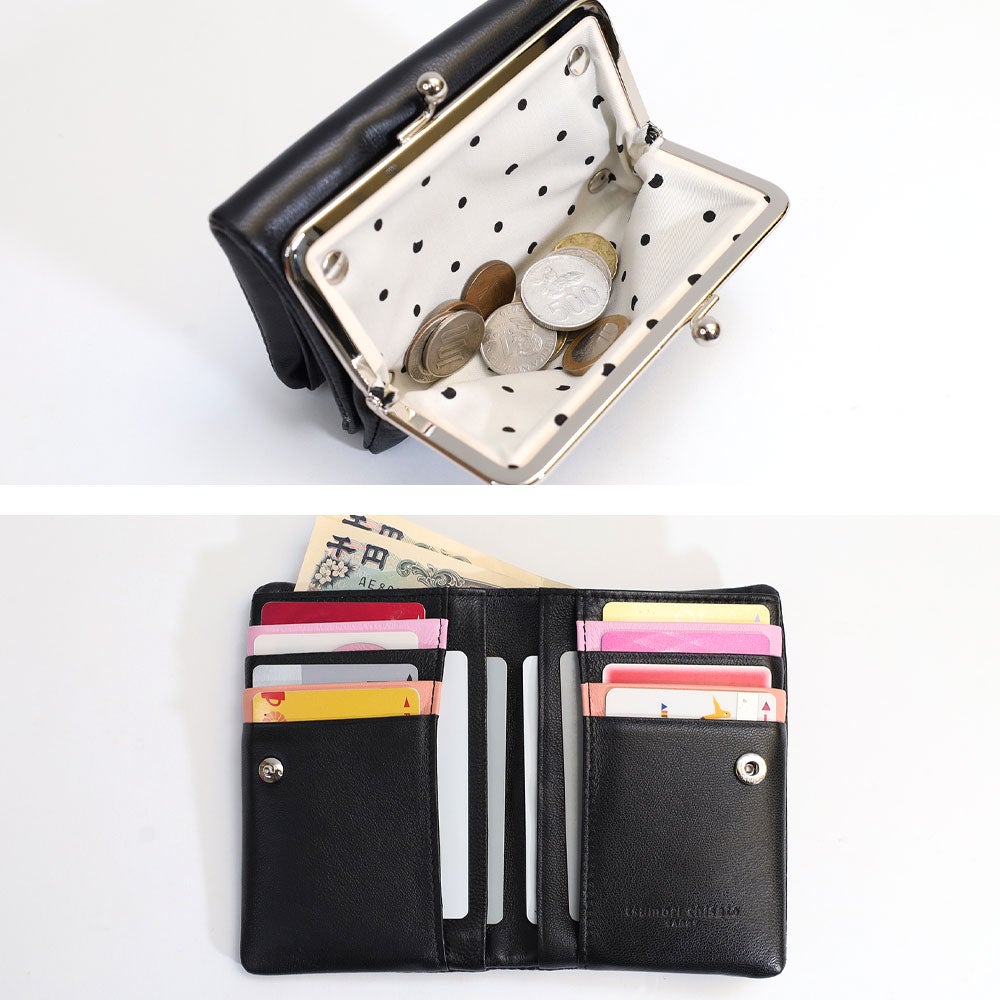 tsumori chisato CARRY キラキラ石 がま口二つ折財布 | TOZAI NANBOKUYA