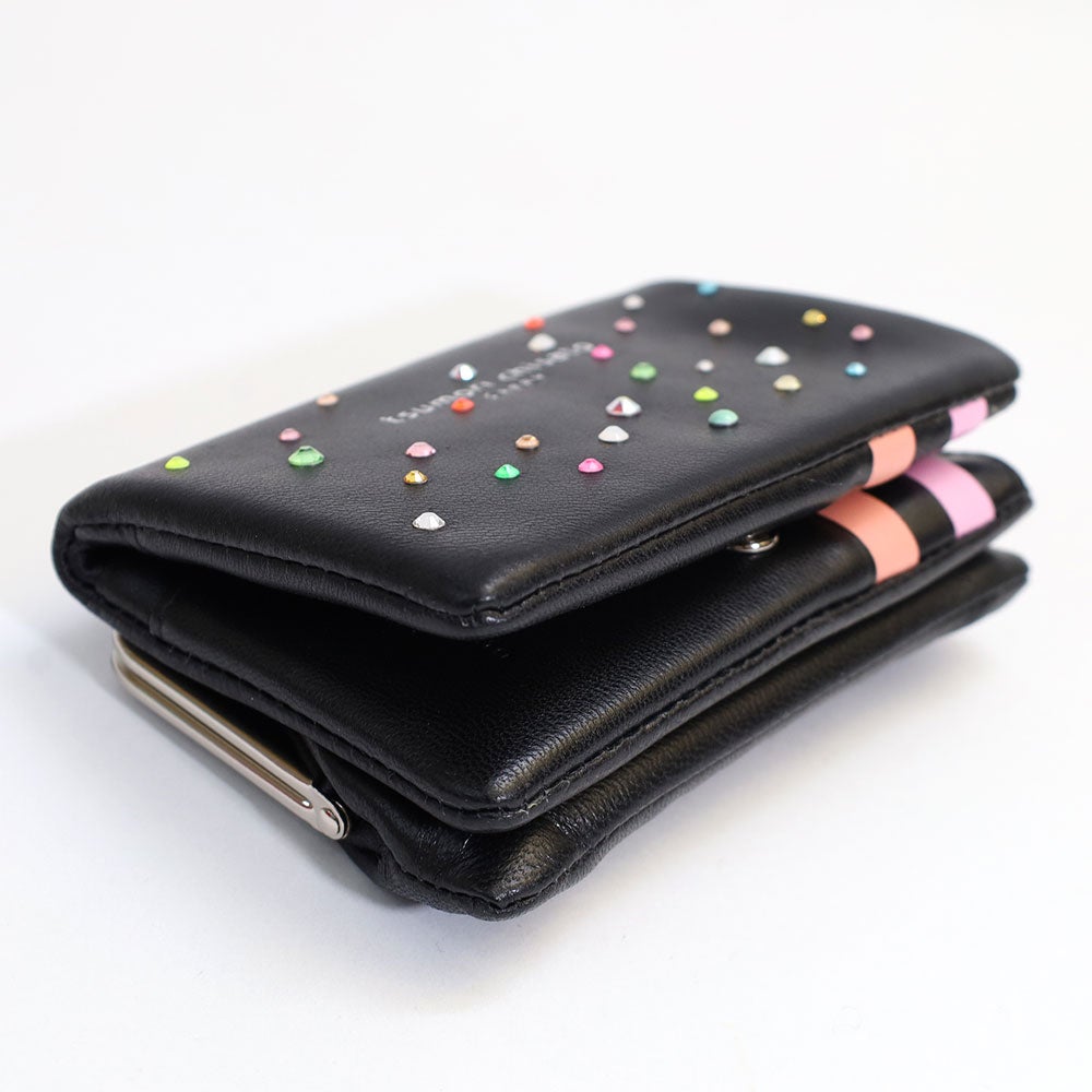 tsumori chisato CARRY キラキラ石 がま口二つ折財布 | TOZAI NANBOKUYA