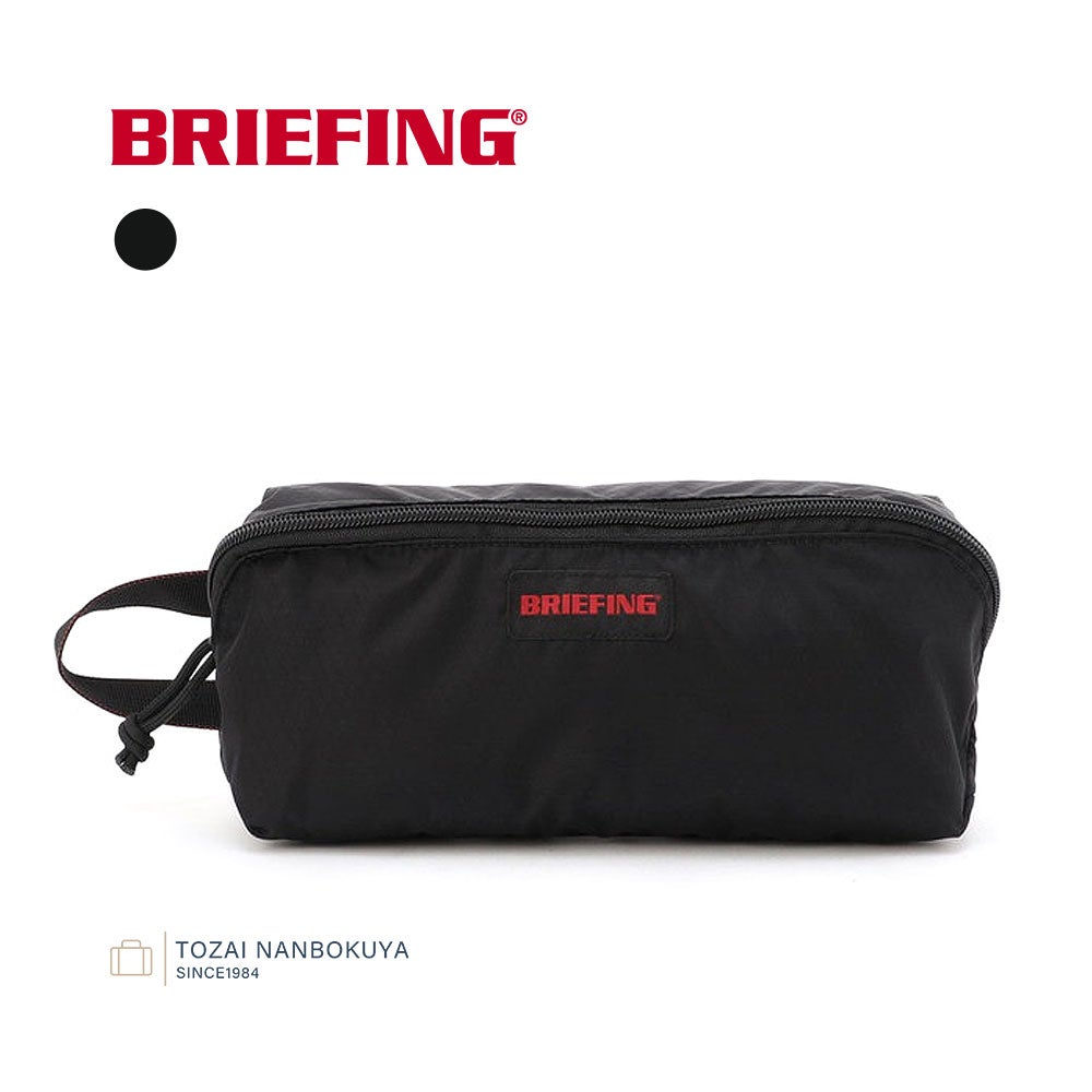 BRIEFING SOLID LIGHT LIGHT BOX POUCH M RC ポーチ | TOZAI NANBOKUYA