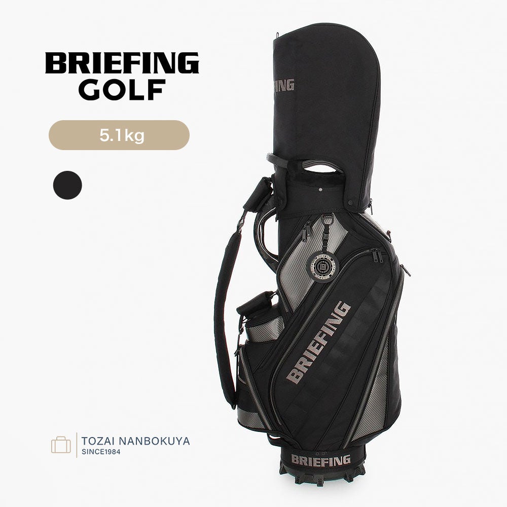 BRIEFING GOLF プレミアムカーボン CR-12 カート式キャディバッグ