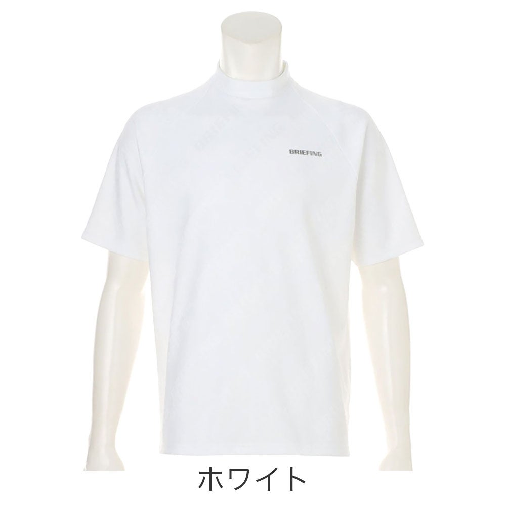 BRIEFING GOLFMEN'S SHADOW LOGO JQ HIGHNECK （リラックスフィット