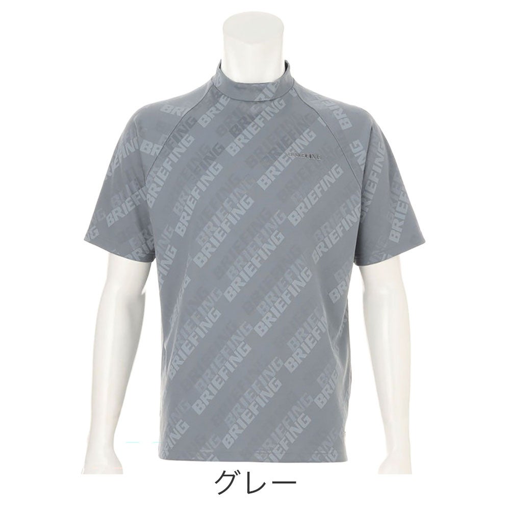 BRIEFING GOLFMEN'S SHADOW LOGO JQ HIGHNECK （リラックスフィット