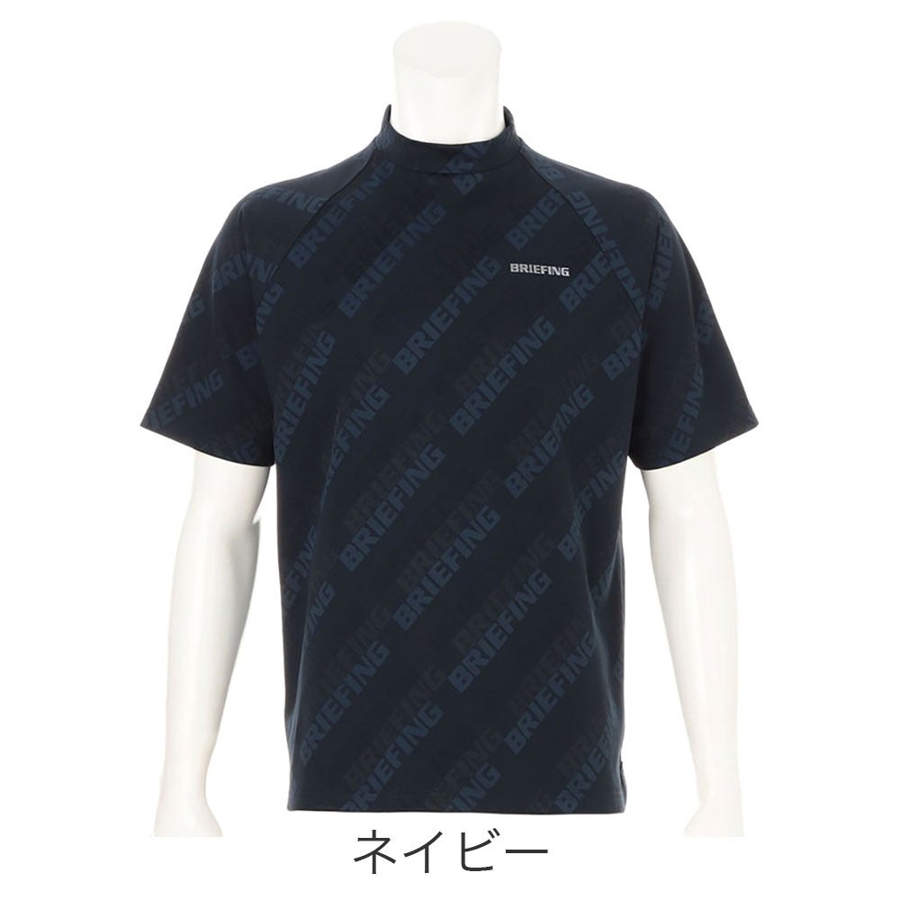 BRIEFING GOLFMEN'S SHADOW LOGO JQ HIGHNECK （リラックスフィット