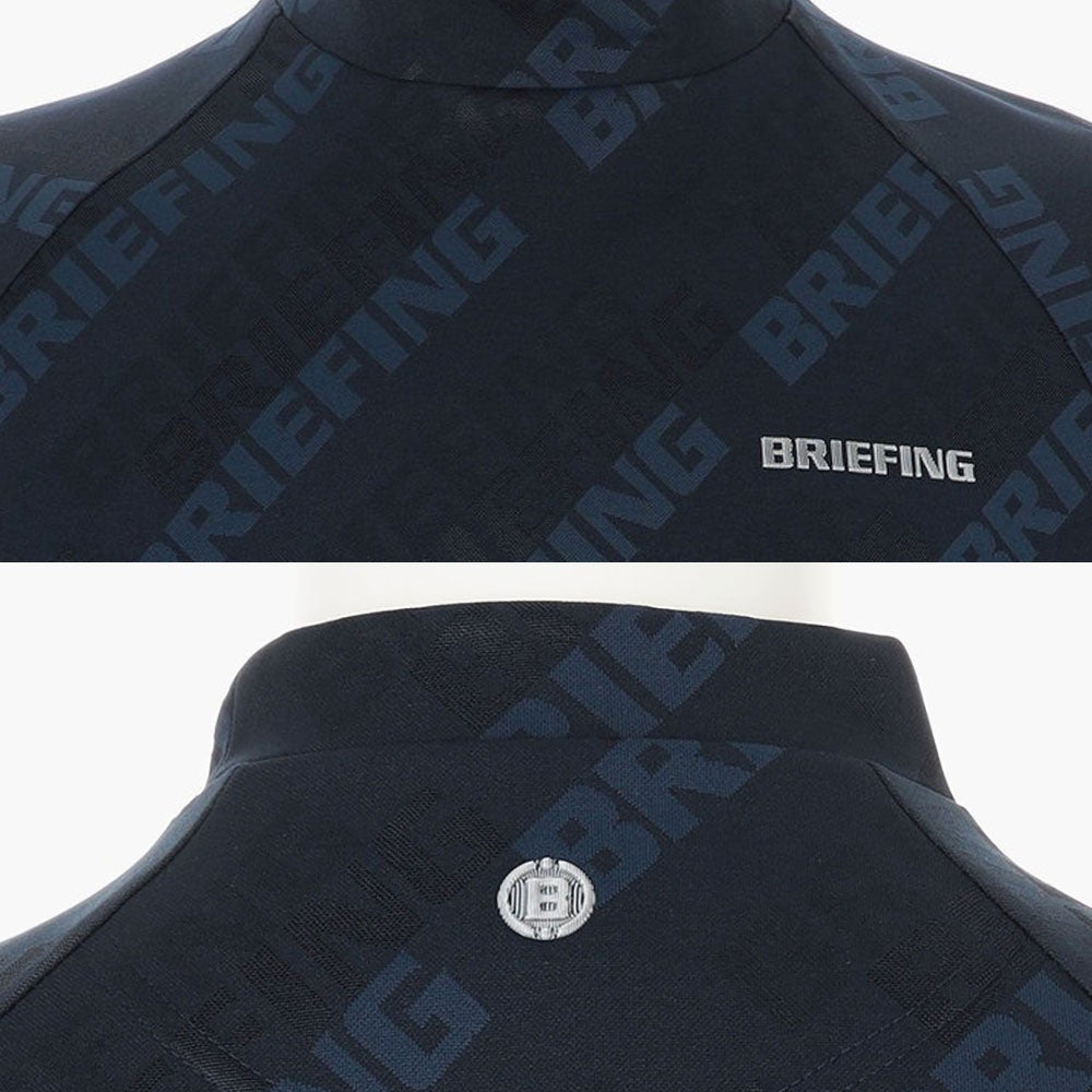 BRIEFING GOLFMEN'S SHADOW LOGO JQ HIGHNECK （リラックスフィット