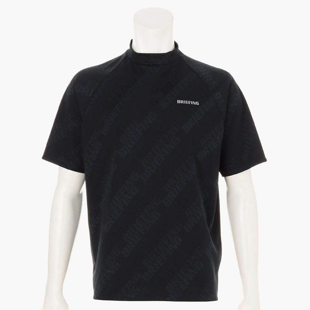 BRIEFING GOLFMEN'S SHADOW LOGO JQ HIGHNECK （リラックスフィット