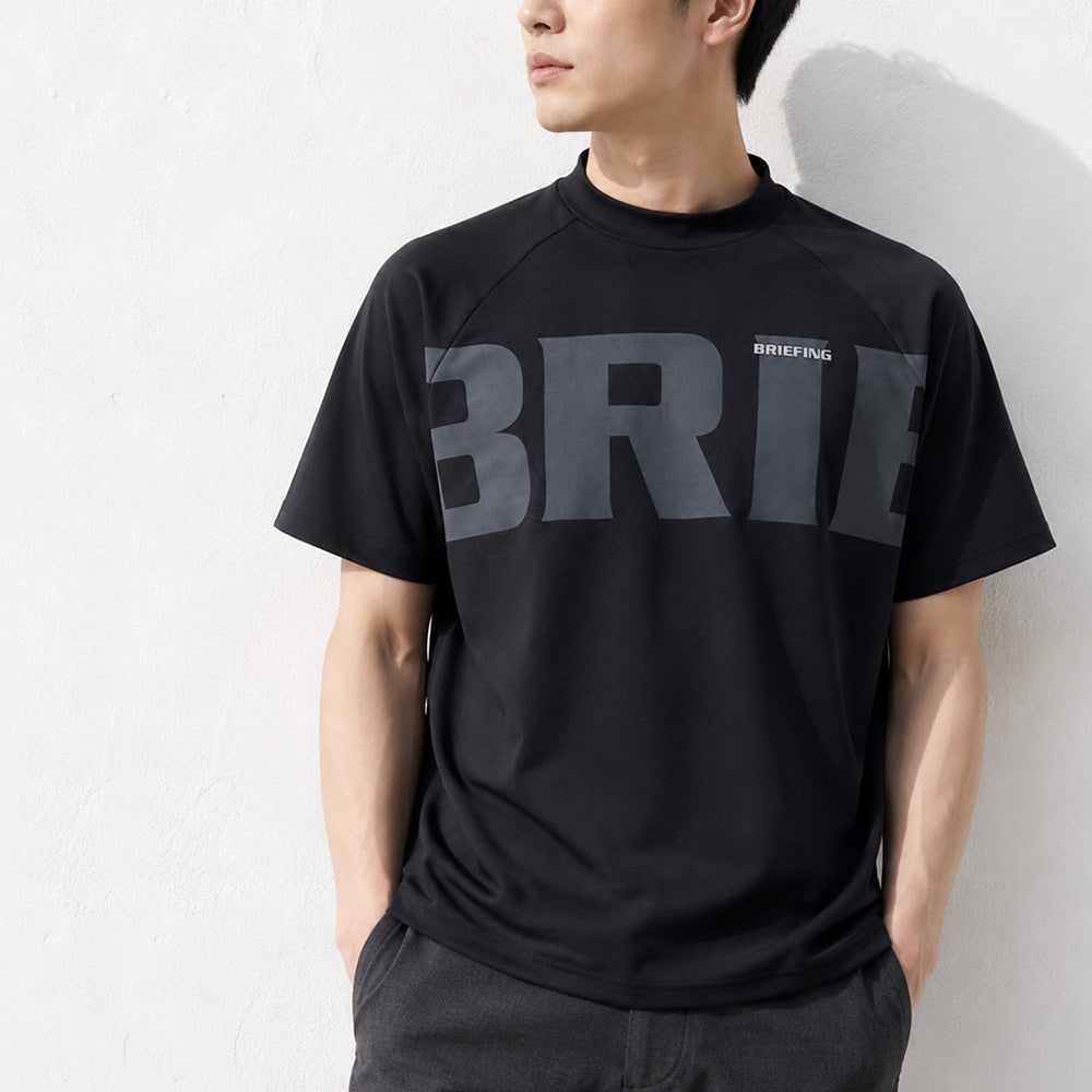BRIEFING GOLF メンズ ハイネックTシャツ リラックスフィット | TOZAI