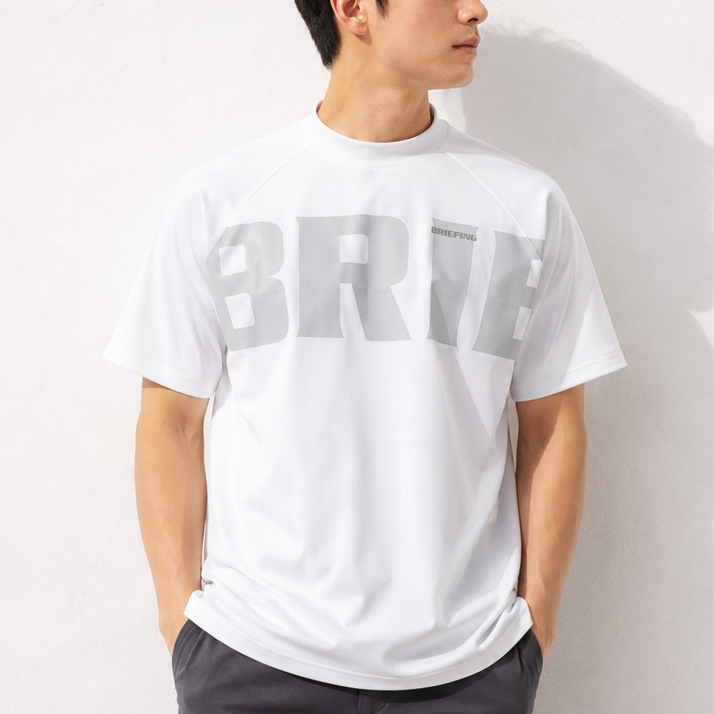 BRIEFING GOLF メンズ ハイネックTシャツ リラックスフィット | TOZAI