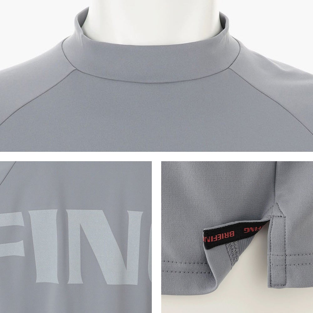 BRIEFING GOLF メンズ ハイネックTシャツ リラックスフィット | TOZAI