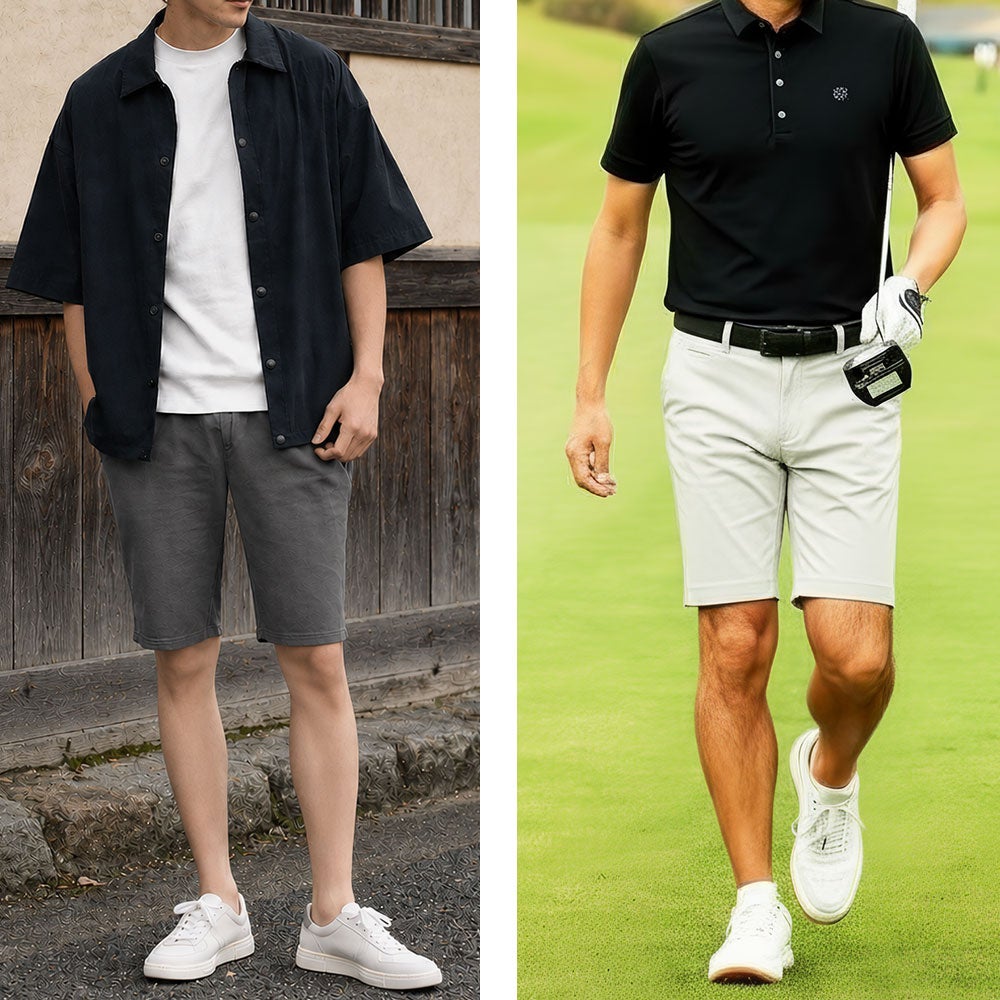 BRIEFING GOLF メンズ メッシュポケットショートパンツ | TOZAI NANBOKUYA