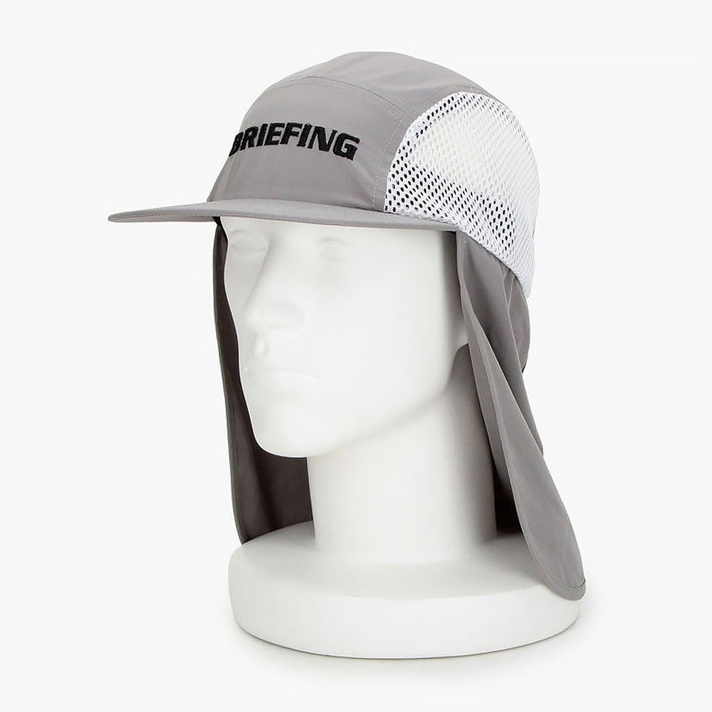 BRIEFING GOLF クールコア サンガード付きサイドメッシュキャップ