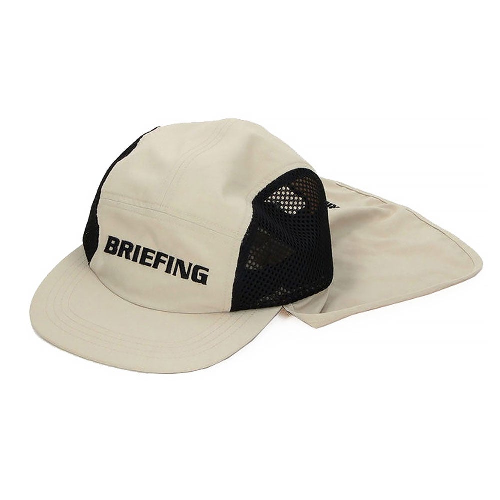 BRIEFING GOLF クールコア サンガード付きサイドメッシュキャップ