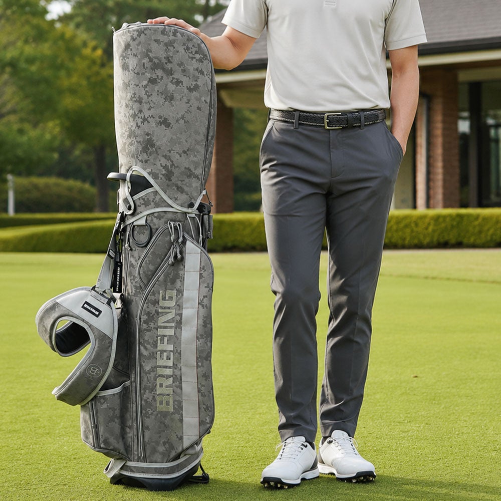 BRIEFING GOLF CR-4 #04 DIGITAL CAMO JQ スタンド式キャディバッグ