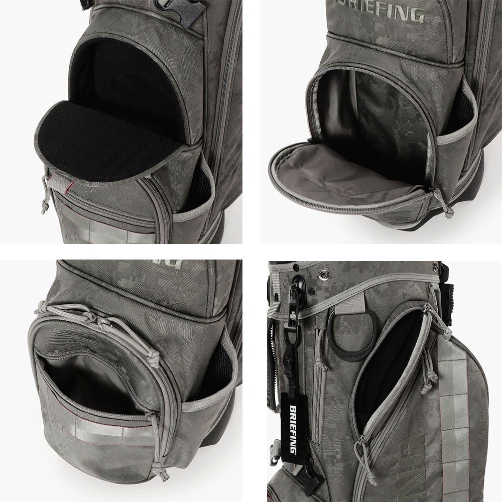 BRIEFING GOLF CR-4 #04 DIGITAL CAMO JQ スタンド式キャディバッグ