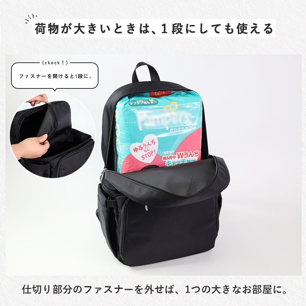 TOZAI NANBOKUYA YOKU 二層式 マザーズバッグ リュック | TOZAI NANBOKUYA