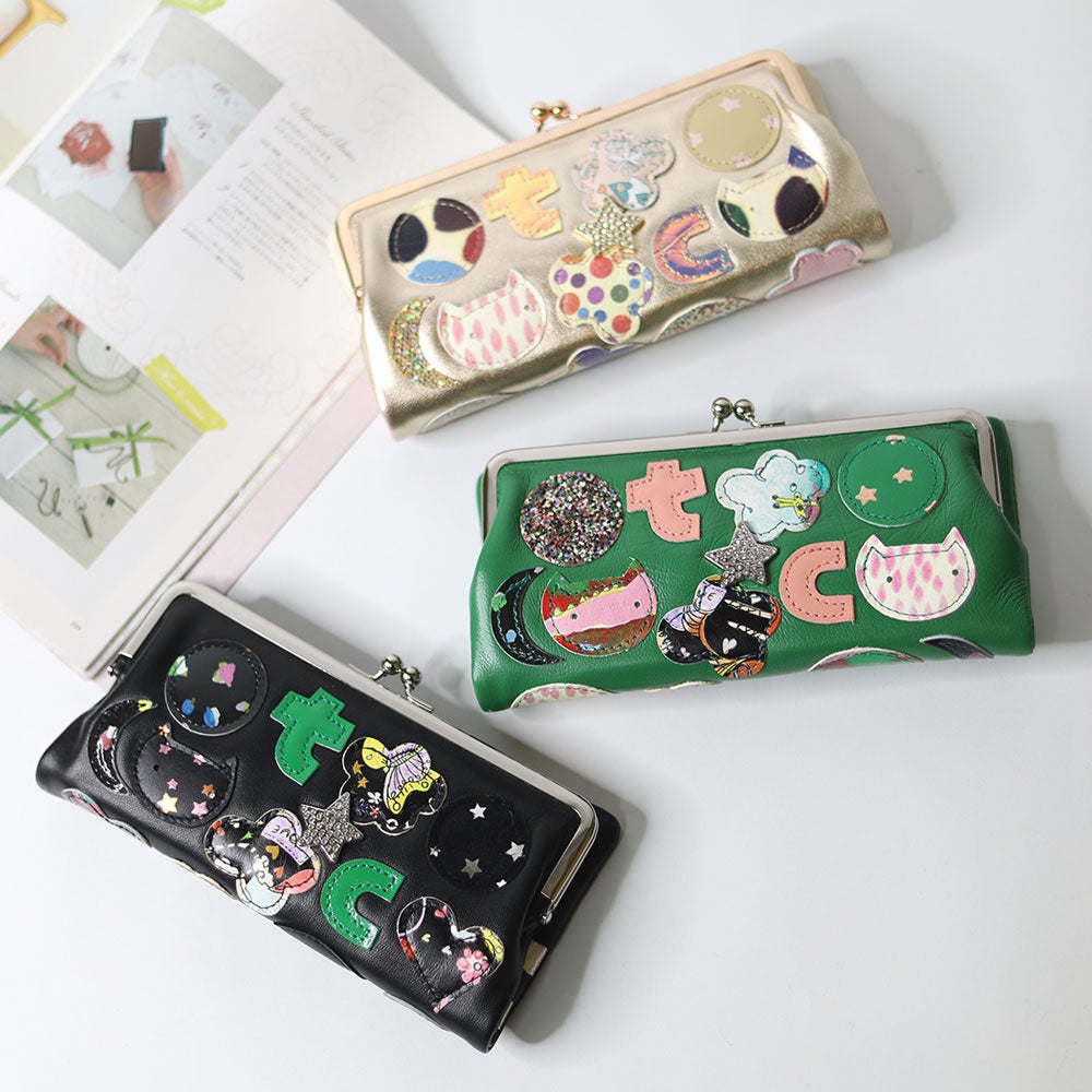 tsumori chisato CARRY tcパッチワーク がま口長財布 | TOZAI NANBOKUYA
