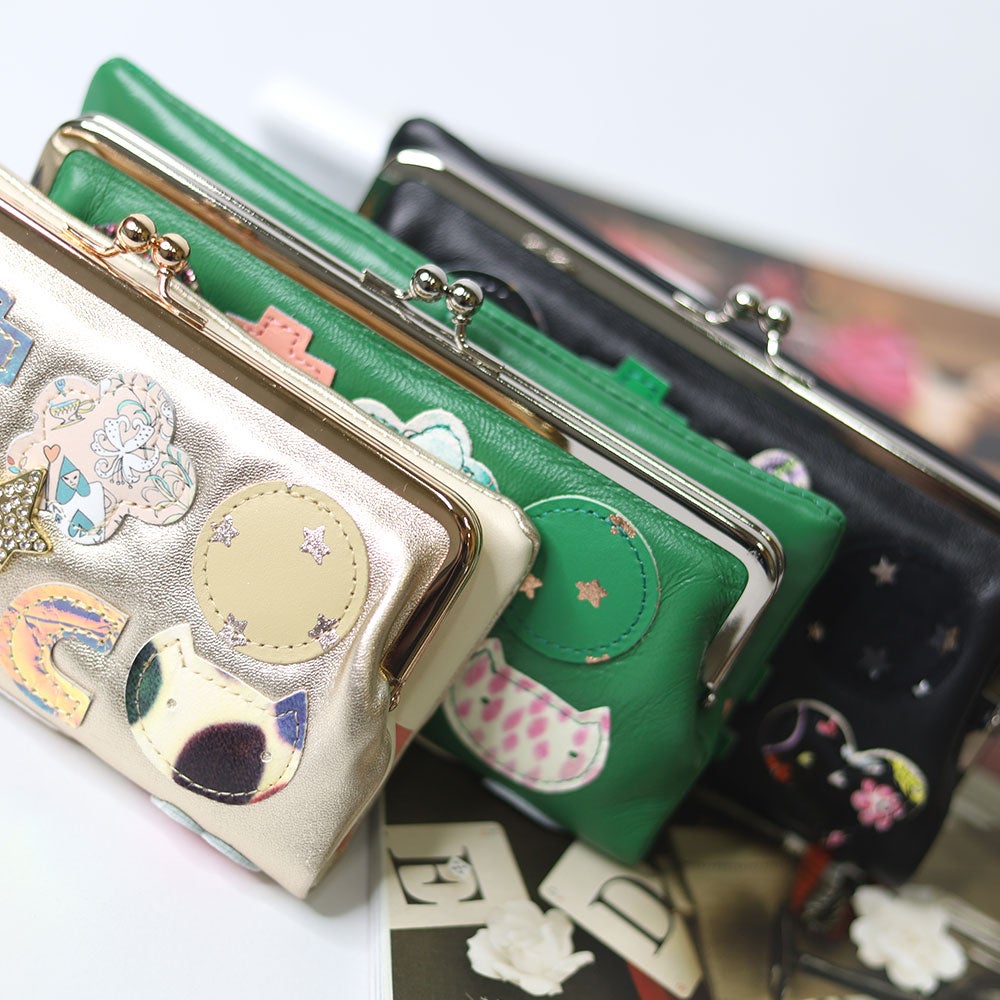 tsumori chisato CARRY tcパッチワーク がま口長財布 | TOZAI NANBOKUYA