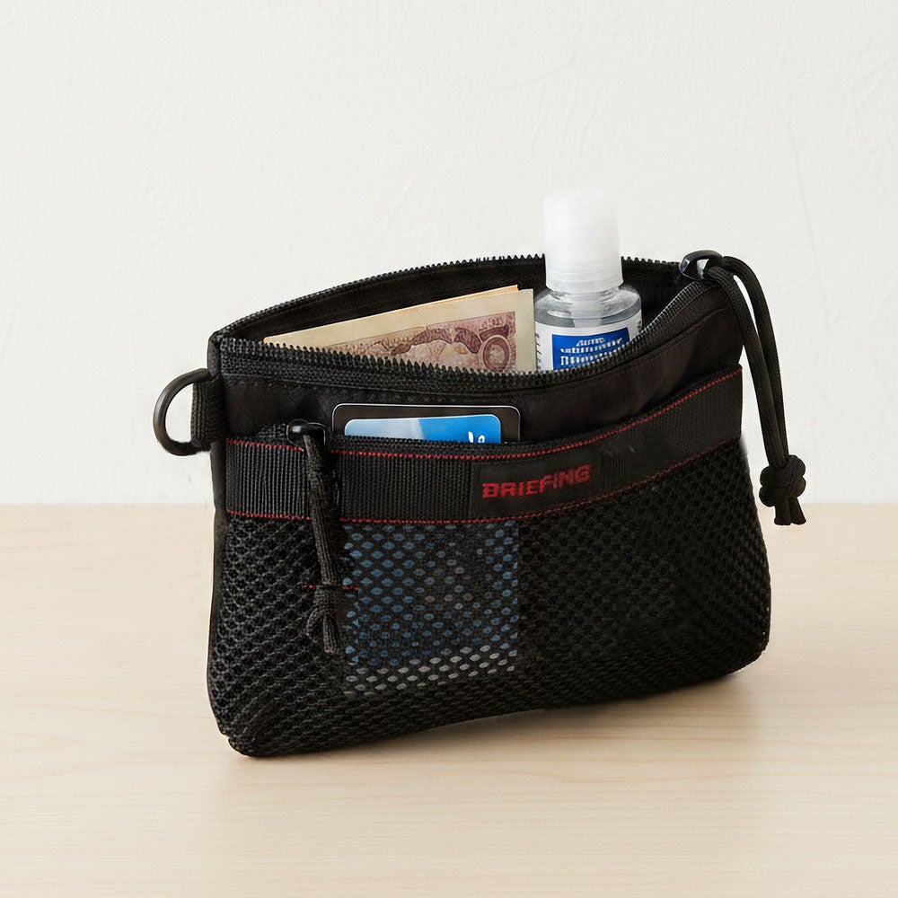 BRIEFING SOLID LIGHT LIGHT BOX POUCH S RC ポーチ | TOZAI NANBOKUYA
