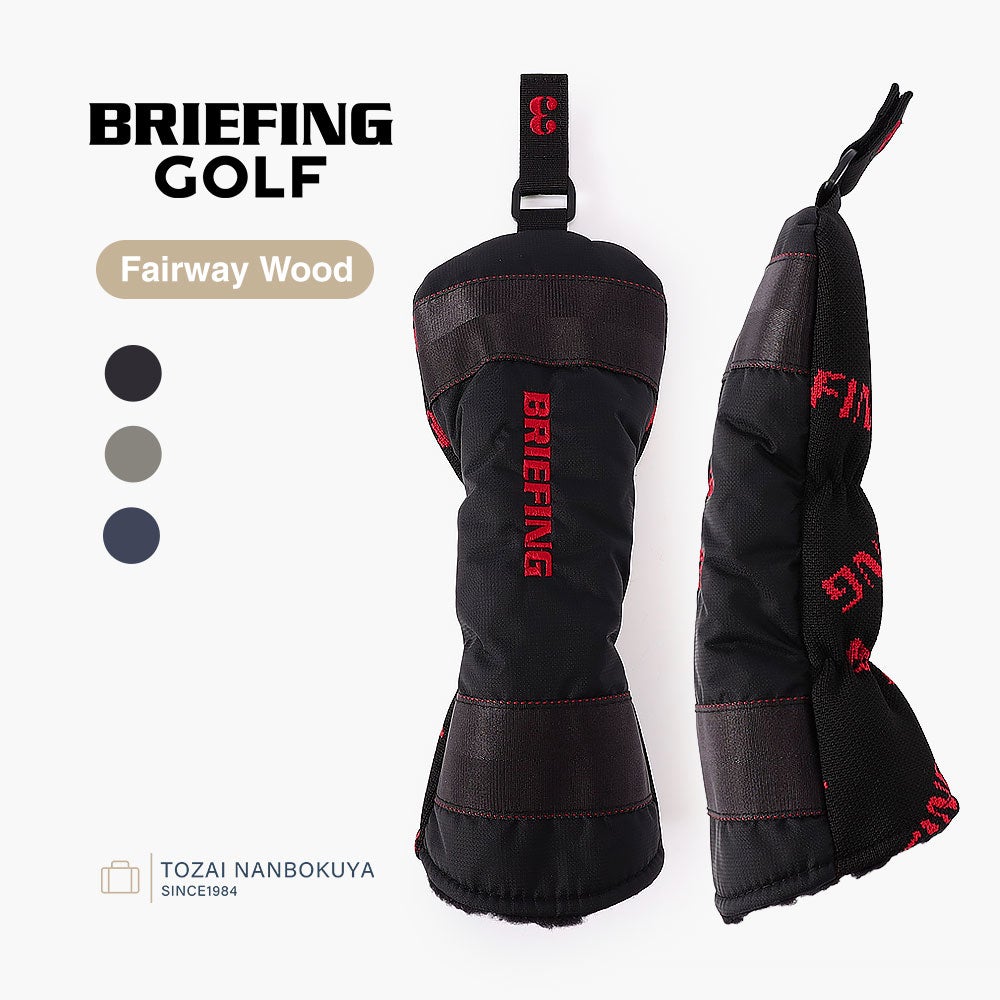 BRIEFING GOLF LOGO KNIT ヘッドカバー | TOZAI NANBOKUYA