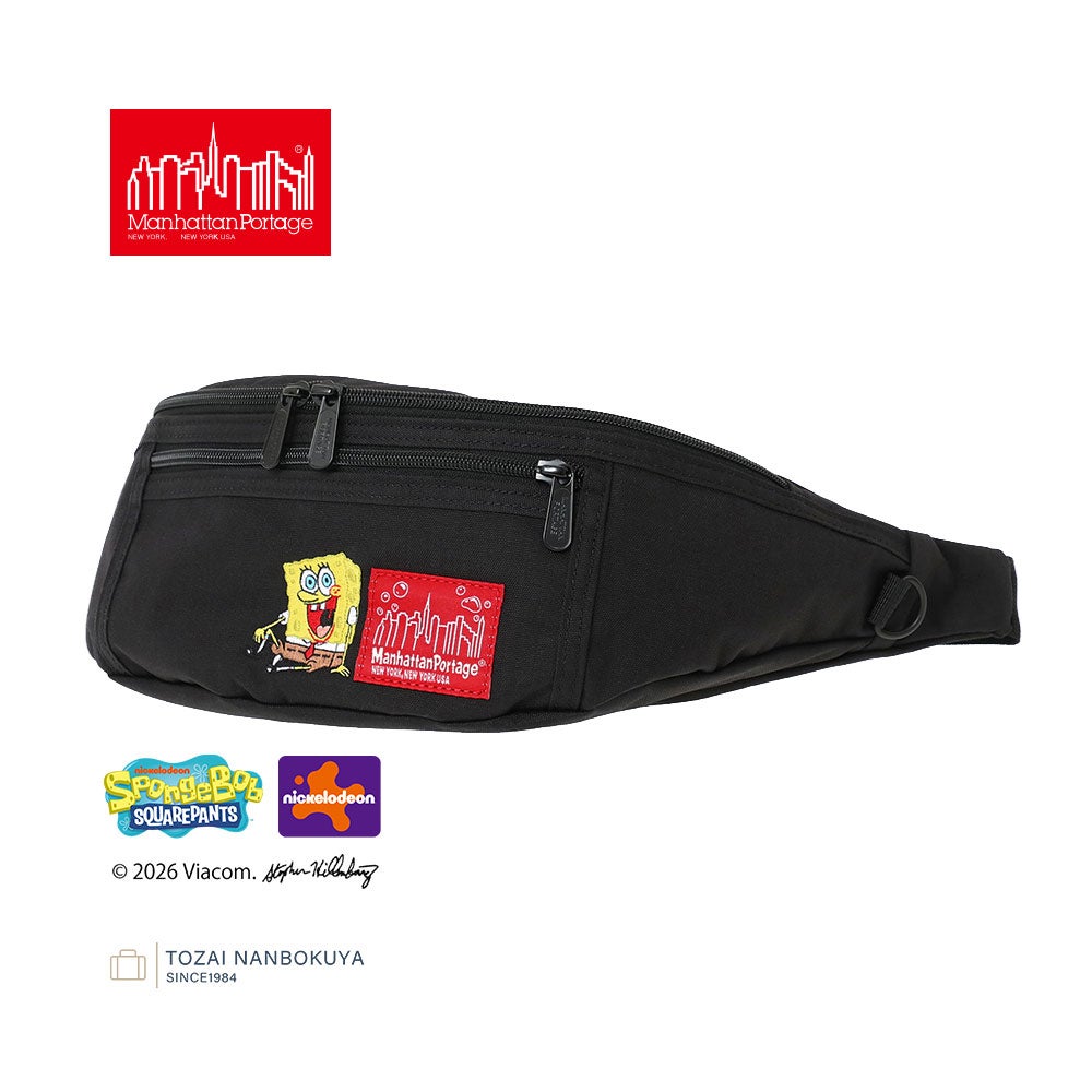 Manhattan Portage スポンジボブ ボディバッグ ポーチ付き mp1101sb