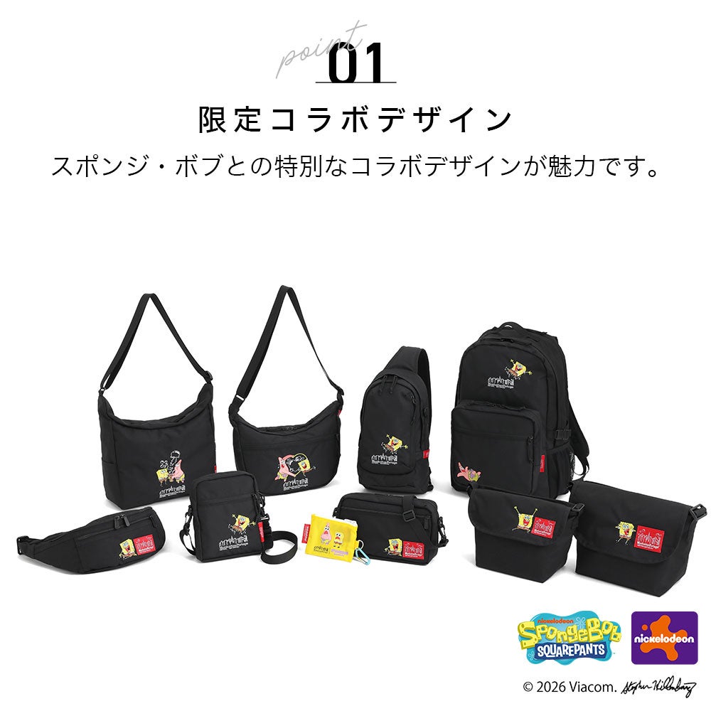 Manhattan Portage スポンジボブ ボディバッグ ポーチ付き mp1101sb