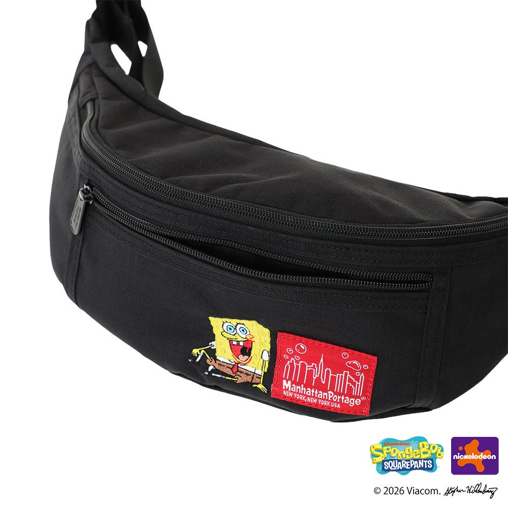 Manhattan Portage スポンジボブ ボディバッグ ポーチ付き mp1101sb